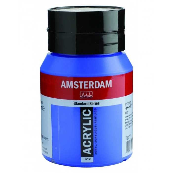 Talens Amsterdam Akrilik Boya 500 ml. 512 Cobalt Blue