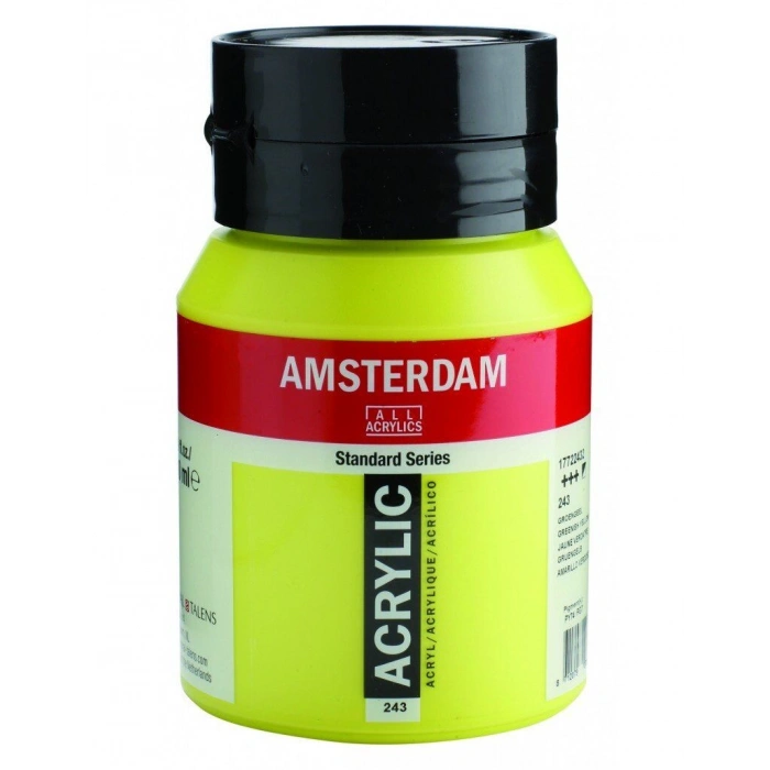 Talens Amsterdam Akrilik Boya 500 ml. 243 Greenish Yellow