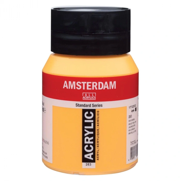 Talens Amsterdam Akrilik Boya 500 ml. 253 Gold Yellow
