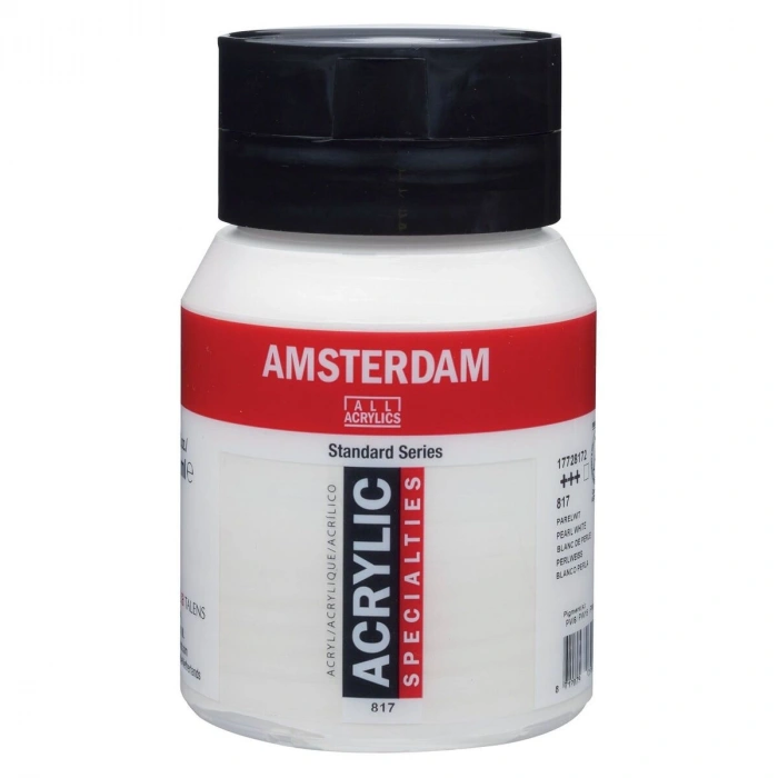 Talens Amsterdam Akrilik Boya 500 ml. 817 Pearl White