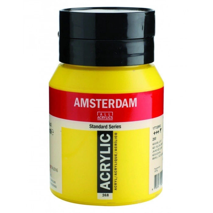 Talens Amsterdam Akrilik Boya 500 ml. 268 Azo Yellow Light