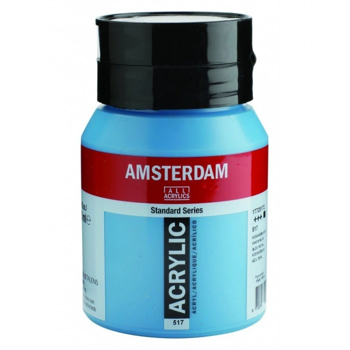 Talens Amsterdam Akrilik Boya 500 ml. 517 Kings Blue
