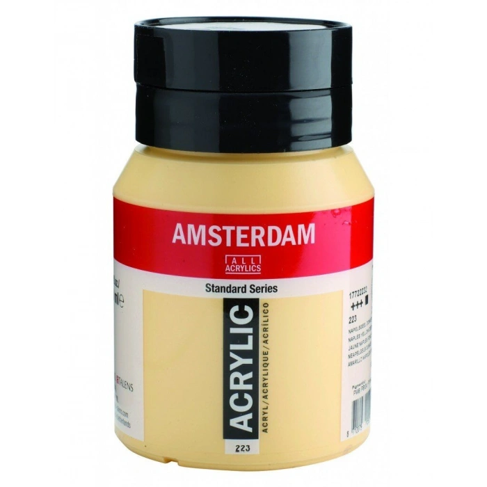 Talens Amsterdam Akrilik Boya 500 ml. 223 Naples Yellow Deep