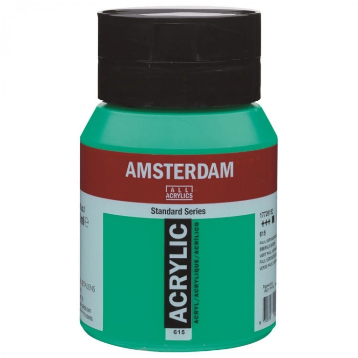 Talens Amsterdam Akrilik Boya 500 ml. 615 Emerald Green