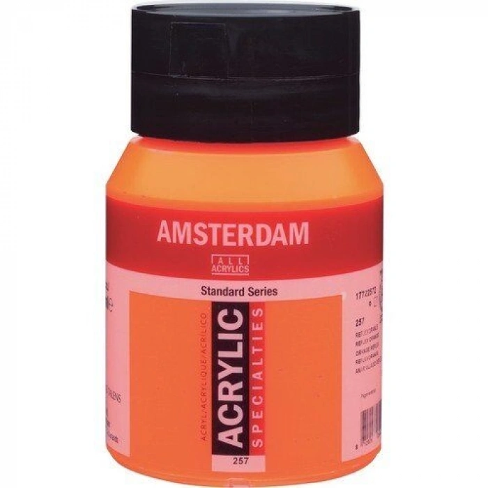 Talens Amsterdam Akrilik Boya 500 ml. 257 Reflex Orange