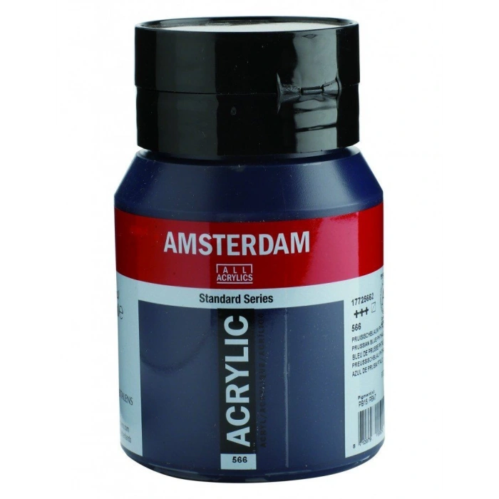 Talens Amsterdam Akrilik Boya 500 ml. 566 Prussian Blue