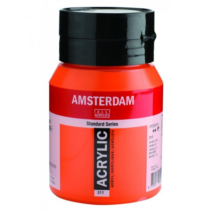 Talens Amsterdam Akrilik Boya 500 ml. 311 Vermilion