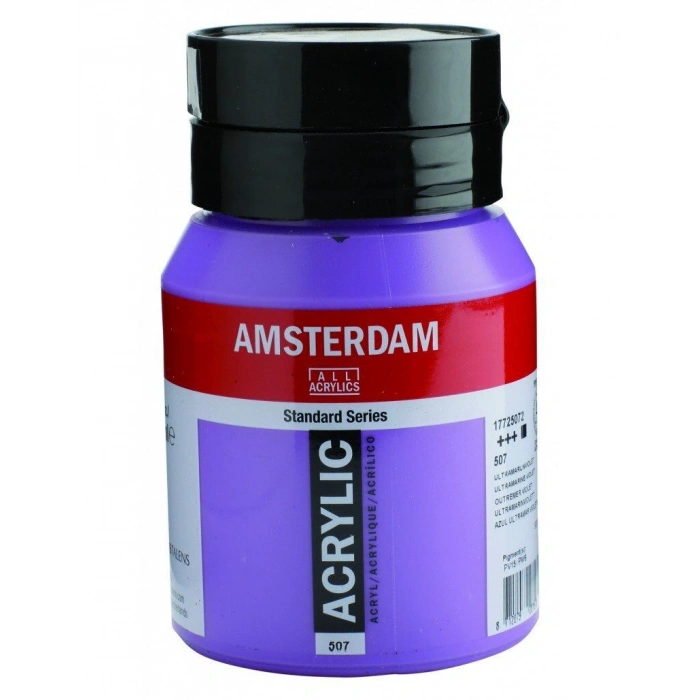 Talens Amsterdam Akrilik Boya 500 ml. 507 Ultramarine Violet