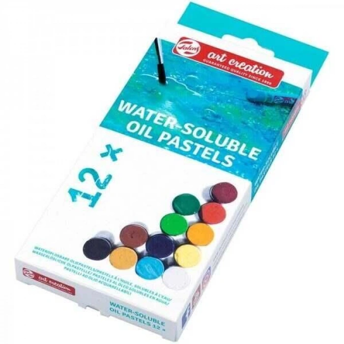 Talens Art Creation Watersoluble Oil Pastel Set Sulandırılabilir Pastel Boya Seti 12 Renk