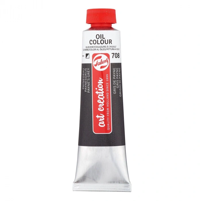 Talens Art Creation Yağlı Boya 40 ml. 708 Paynes Grey
