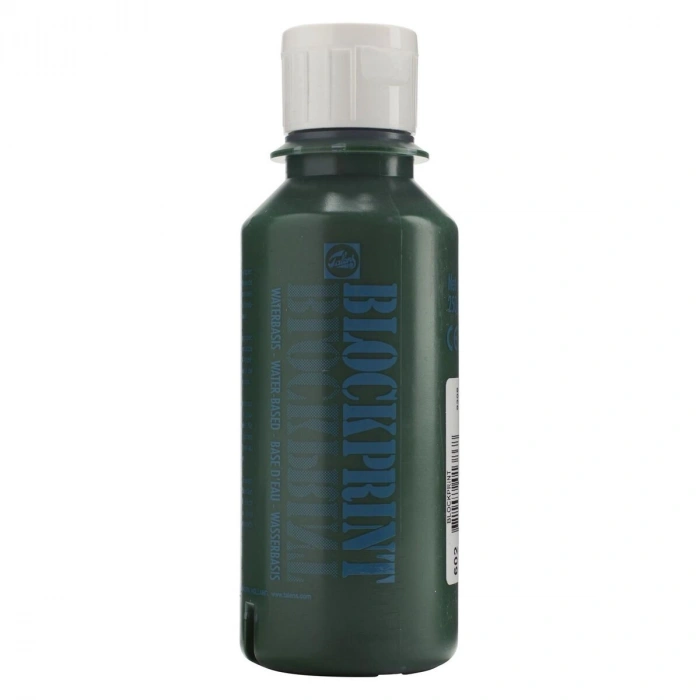 Talens Blockprint Linol Baskı ve Gravür Boyası 250 ml. 602 Deep Green