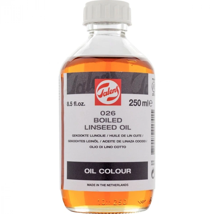 Talens Boiled Linseed Oil 026 Kaynatılmış Keten Yağı 250 ml.