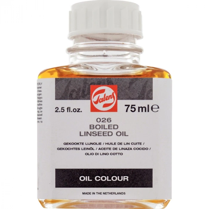 Talens Boiled Linseed Oil 026 Kaynatılmış Keten Yağı 75 ml.