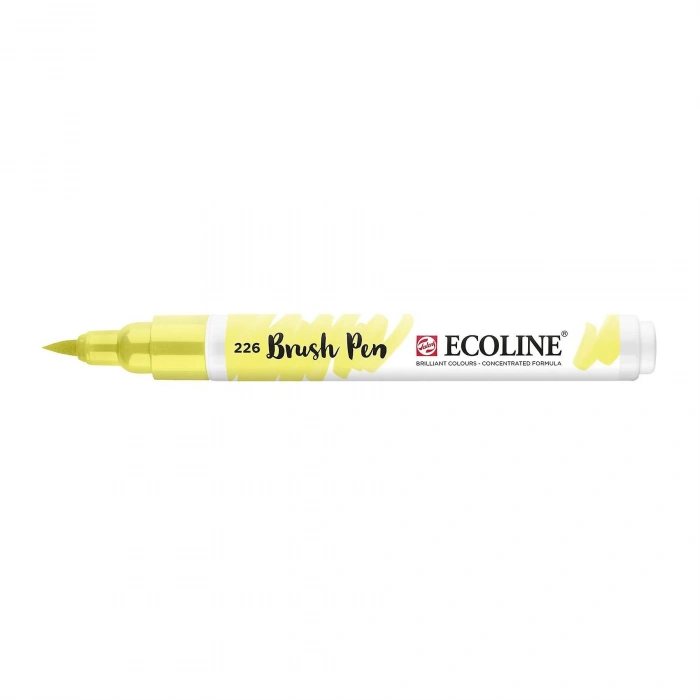 Talens Ecoline Brush Pen Fırça Uçlu Kalem 226 Pastel Yellow