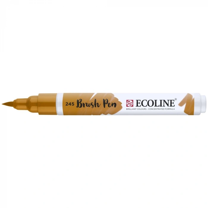 Talens Ecoline Brush Pen Fırça Uçlu Kalem 245 Saffron Yellow