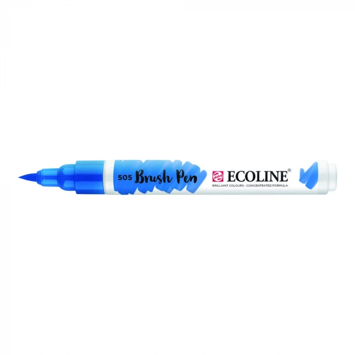 Talens Ecoline Brush Pen Fırça Uçlu Kalem 505 Ultramarine Light