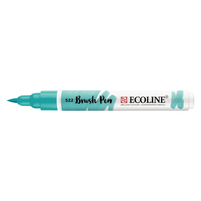 Talens Ecoline Brush Pen Fırça Uçlu Kalem 522 Turquise Blue