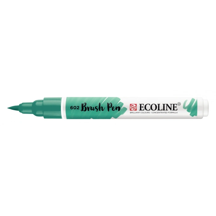 Talens Ecoline Brush Pen Fırça Uçlu Kalem 602 Deep Green