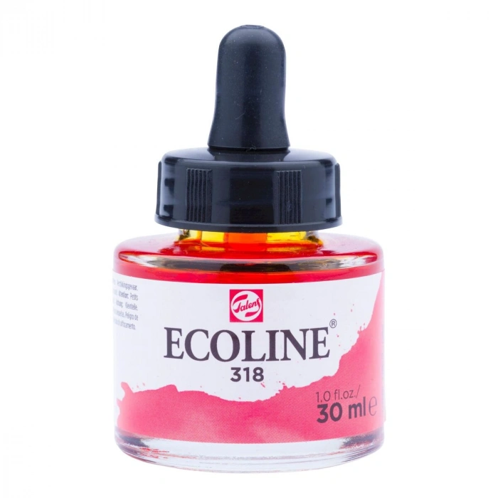 Talens Ecoline Sıvı Suluboya 30 ml. 318 Carmine
