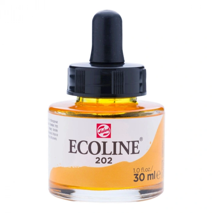 Talens Ecoline Sıvı Suluboya 30 ml. 202 Deep Yellow