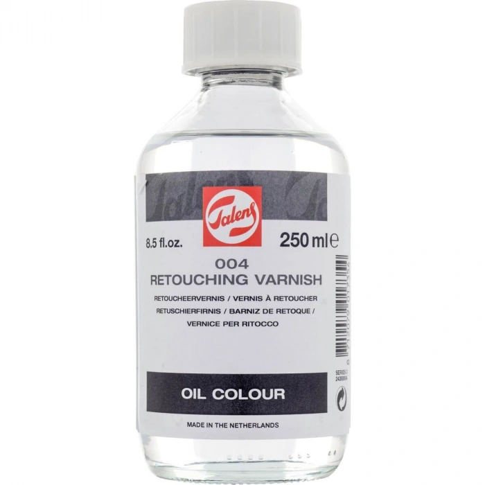 Talens Retouching Varnish 004 Yağlı Boya Rötuş Verniği 250 ml.