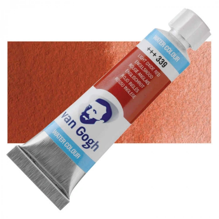 Talens Van Gogh 10 ml. Tüp Sulu Boya 339 Light Oxide Red