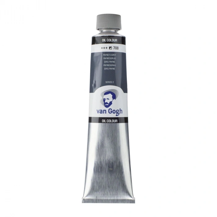 Talens Van Gogh Yağlı Boya 200 ml. 708 Paynes Grey