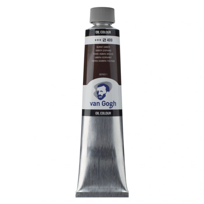 Talens Van Gogh Yağlı Boya 200 ml. 409 Burnt Umber