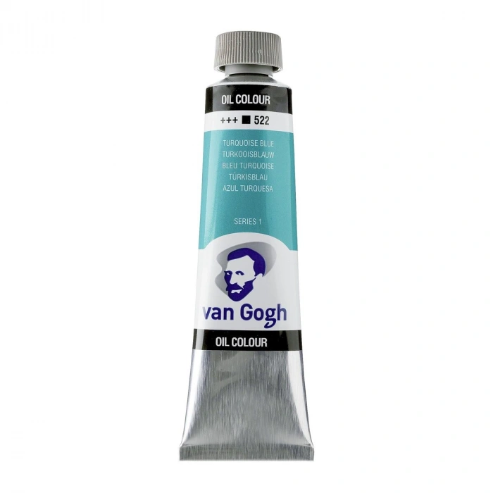 Talens Van Gogh Yağlı Boya 40 ml. 522 Turquoise Blue