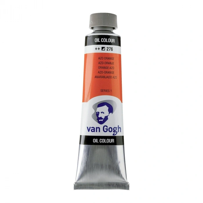 Talens Van Gogh Yağlı Boya 40 ml. 276 Azo Orange