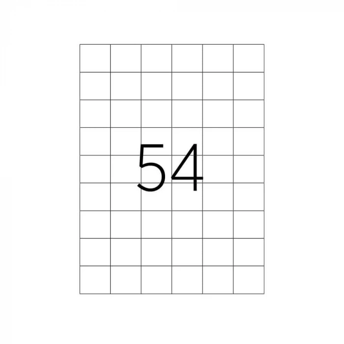 Tanex Laser Etiket Kod 2054 X 35mm x 32mm