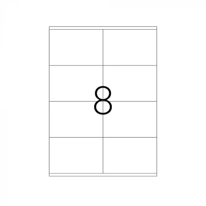 Tanex Laser Etiket Kod Tw 2408 105mm x 72mm
