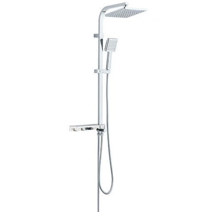 Tema Hill Tetra Robot Duş Seti Krom