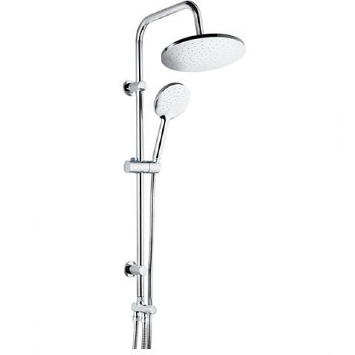 Tema Rain-Plus Nero Duş Seti Krom