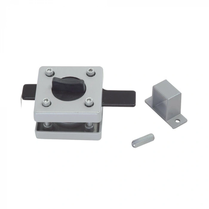 Tempo Islak Hacim Elemanı Alüminyum + Zamak Elektrostatik Kabin Kapı Kilidi 13-18 Mm