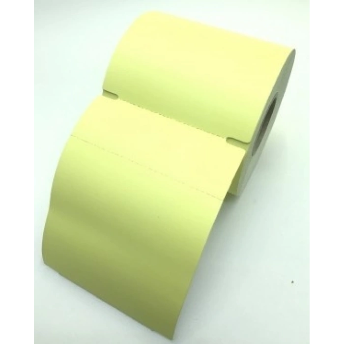 TERMAL KARTON RAF ETİKETİ SARI 135X100 300 ADET