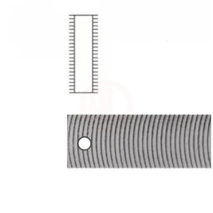 Three Files EĞALDELİK12 KAPORTA DELİKLİ EĞE 12” - THRALDELIK12