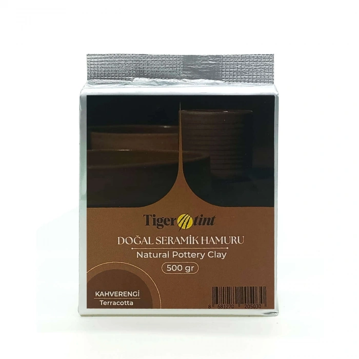Tigertint Doğal Seramik Hamuru 500 gr Terracota