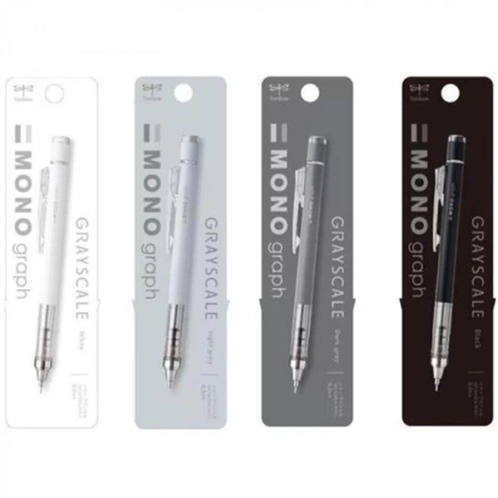 Tombow Monogragh Grayscale Mekanik Kurşun Kalem 0,5