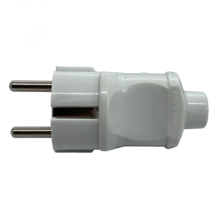 Topraklı Erkek Fiş Düz Tip 16A 250V TS TFB 1010