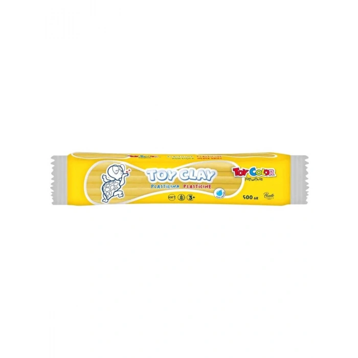 Toy Color Plastilin Kurumayan Modelleme Hamuru 500 gr. Sarı