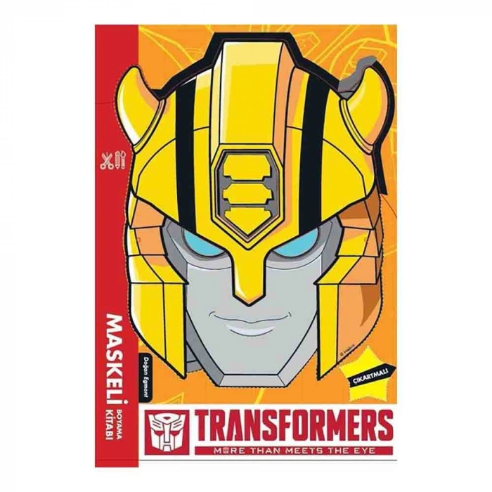 Transformers - Maskeli Boyama Kitabı