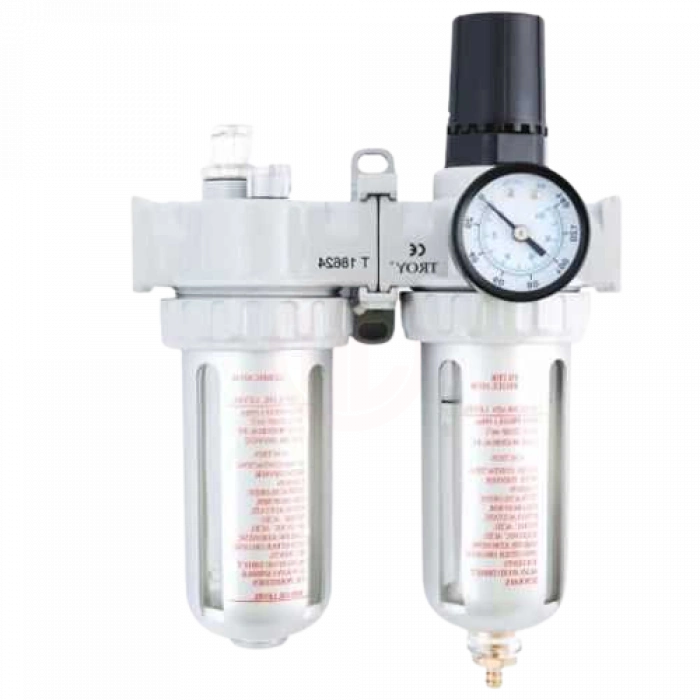 Troy 18624 Şartlandırıcı (Filtre + Regülatör + Yağlayıcı) 1/4(N)PT