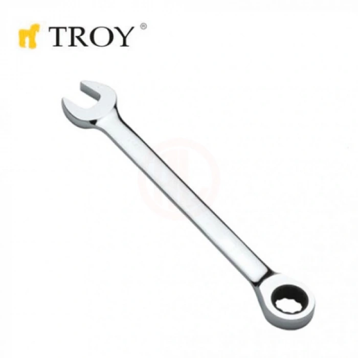 Troy 21714 Cırcırlı Kombine Anahtar, 14mm