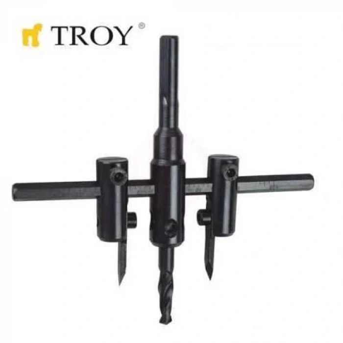 Troy 27401 Ayarlanabilir Alçıpan Delme Seti (30-120mm)