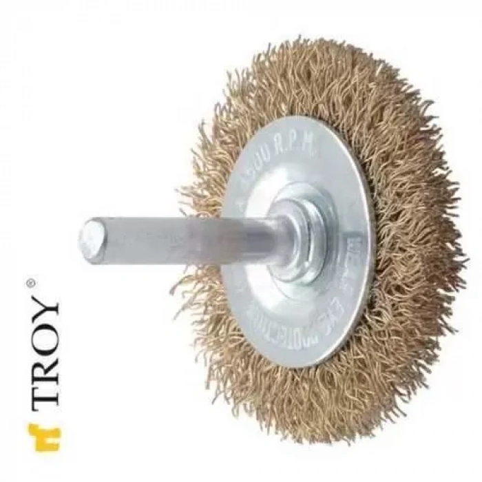 Troy 27703-60 Pimli Daire Fırça (60mm)