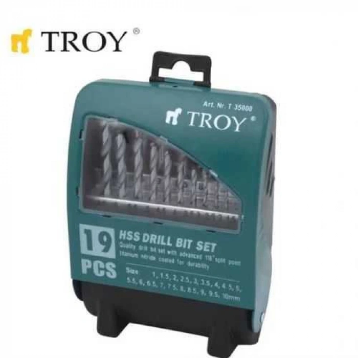 Troy 35000 HSS Matkap Uç Seti