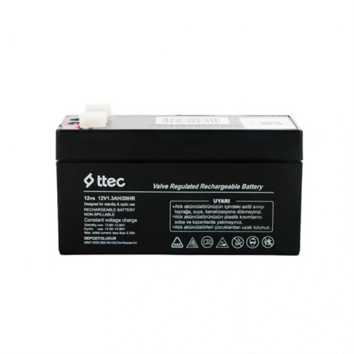 Ttec 12V 1.3 Ah Bakımsız Kuru Akü