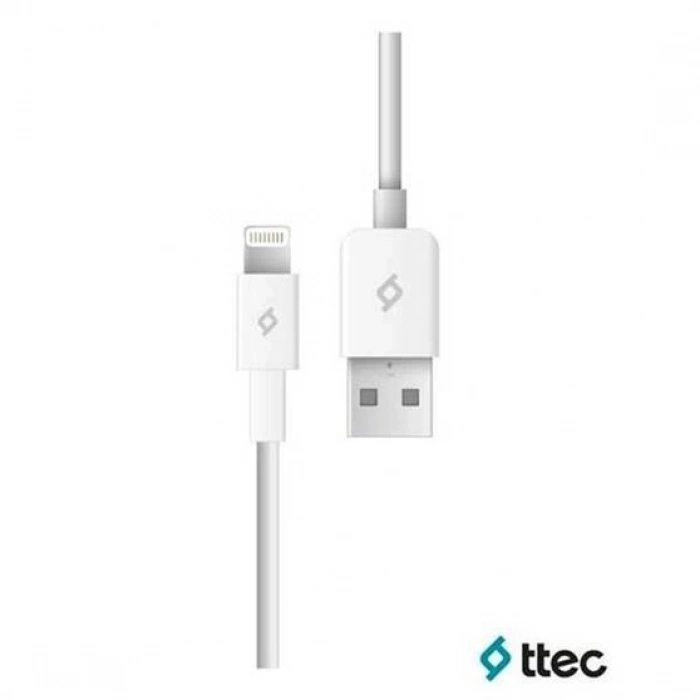 Ttec 2DKM01B MFİ IPH. Usb Şarj Kablosu Beyaz