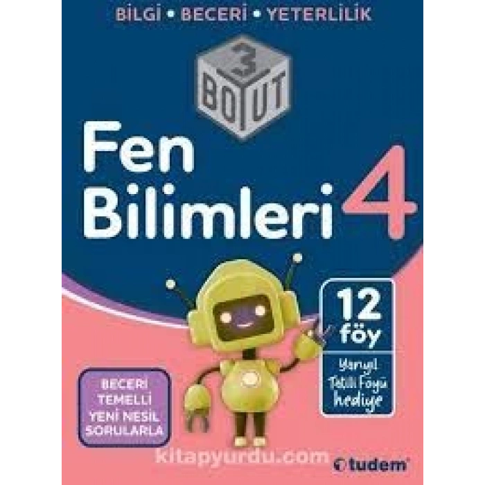 Tudem 4.Sınıf Fen Bilimleri 3 Boyut